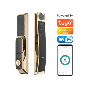 QB80 voordeur wagwoord slim slot met vinger aar en 3D -gesig